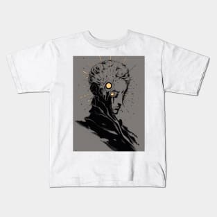 Death Mask Illustration Kids T-Shirt